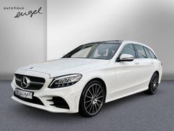 Weiß Gebraucht 2019 Mercedes C200 AMG Limousine | 27.489 € (Etwas zu teuer)