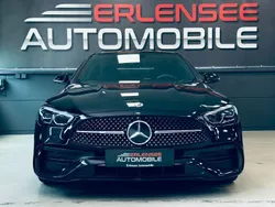 Schwarz Gebraucht 2023 Mercedes C220 AMG Limousine | 43.990 € (Fairer Preis)