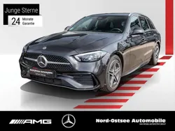 Metalliclack graphitgrau Gebraucht 2024 Mercedes C220 AMG Kombi | 40.990 € (Guter Preis)