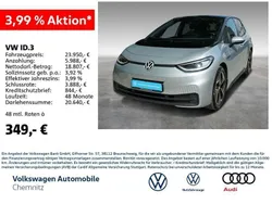 Scale silver metallic Gebraucht 2022 VW ID.3 Pro Performance Kleinwagen | 23.950 € (Fairer Preis)
