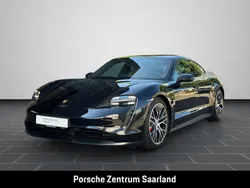 Tiefschwarzmetallic (metallic) Gebraucht 2021 Porsche Taycan Limousine | 64.900 € (Teuer)