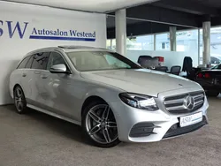 Silber Gebraucht 2017 Mercedes E250 AMG line Kombi | 28.980 € (Etwas zu teuer)