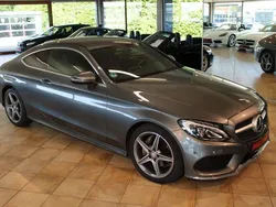Grau Gebraucht 2017 Mercedes C220 AMG line Coupé | 27.800 € (Teuer)