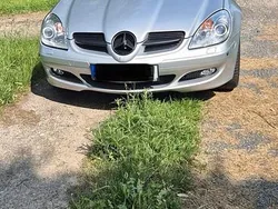 Silber Gebraucht 2004 Mercedes SLK350 Cabrio | 15.599 € (Teuer)
