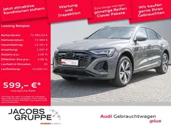 Grau Gebraucht 2025 Audi Q8 e-tron S-Line SUV | 72.980 € (Teuer)