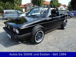 Schwarz Gebraucht 1984 VW Golf Cabriolet Cabrio | 5.950 €
