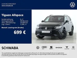 Deep black perleffekt Gebraucht 2025 VW Tiguan Allspace R-line SUV | 48.810 € (Etwas zu teuer)