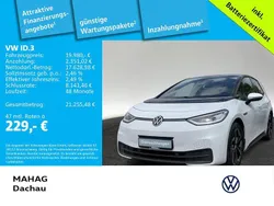 Weiß Gebraucht 2021 VW ID.3 Pro Performance Kleinwagen | 19.980 € (Fairer Preis)