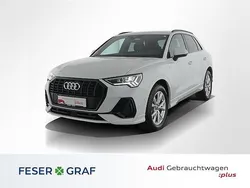 Gletscherweiß metallic Gebraucht 2024 Audi Q3 S-Line SUV | 35.550 € (Superpreis)