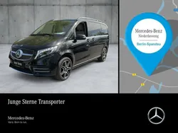 Schwarz Gebraucht 2021 Mercedes V300 Avantgarde Edition Van / Kleinbus | 53.880 € (Superpreis)