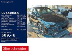 Mythosschwarz metallic Gebraucht 2023 Audi Q5 Sportback S-Line SUV | 47.450 € (Etwas zu teuer)