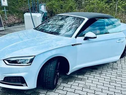 Weiß Gebraucht 2019 Audi A5 Cabriolet S-Line Cabrio | 36.000 € (Etwas zu teuer)
