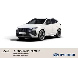 Atlas white Neu 2025 Hyundai Tucson N Line SUV | 34.590 € (Fairer Preis)