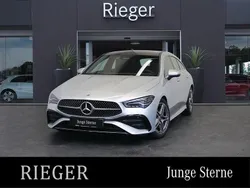Silver metallic Gebraucht 2023 Mercedes CLA200 Shooting Brake AMG Kombi | 34.489 € (Fairer Preis)