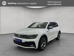 Pure white Gebraucht 2021 VW Tiguan Allspace Highline SUV | 27.890 € (Fairer Preis)