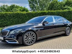 Schwarz Gebraucht 2018 Mercedes S650 Maybach Limousine | 88.042 €