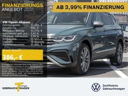 Blau Gebraucht 2022 VW Tiguan Allspace Elegance SUV | 33.260 € (Superpreis)