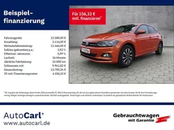 Orange Gebraucht 2021 VW Polo Active Kleinwagen | 15.580 € (Fairer Preis)