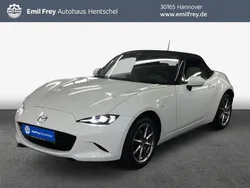 Weiß Neu 2025 Mazda MX5 Exclusive-Line Cabrio | 33.990 € (Fairer Preis)