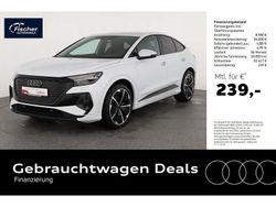 Weiss Gebraucht 2024 Audi Q4 Sportback e-tron S-Line SUV | 42.940 € (Superpreis)
