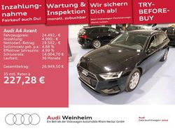 Mythosschwarz metallic Gebraucht 2022 Audi A4 Kombi | 24.492 € (Guter Preis)