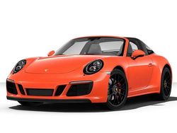 Lavaorange Gebraucht 2017 Porsche 911 Targa 4 Cabrio | 149.900 € (Etwas zu teuer)