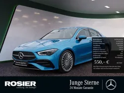 Blau / hyperblau (metallic) Gebraucht 2023 Mercedes CLA220 AMG Limousine | 36.990 € (Guter Preis)