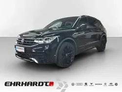 Schwarz Gebraucht 2022 VW Tiguan Allspace R-line SUV | 39.189 € (Fairer Preis)