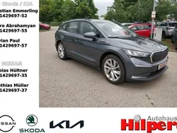 Quarzgrau metallic (metallic) Gebraucht 2021 Skoda Enyaq iV Loft SUV | 25.940 € (Fairer Preis)