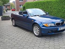 Blau Gebraucht 2004 BMW 318 Cabriolet Sport Line Cabrio | 8.500 € (Etwas zu teuer)