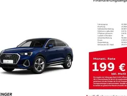 Blau Gebraucht 2024 Audi Q3 Sportback S-Line SUV | 40.990 € (Guter Preis)