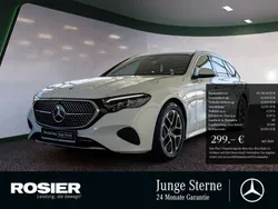 Weiss / polarweiß Gebraucht 2024 Mercedes E200 Avantgarde Kombi | 45.746 € (Guter Preis)