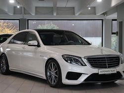 Weiß(metallic) Gebraucht 2016 Mercedes S63 AMG AMG Limousine | 64.880 € (Fairer Preis)