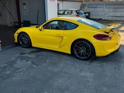 Gelb Gebraucht 2016 Porsche Cayman GT4 Chrono Coupé | 100.000 € (Etwas zu teuer)