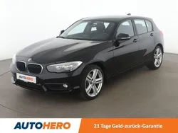 Schwarz Gebraucht 2017 BMW 120 Advantage Kleinwagen | 15.380 € (Fairer Preis)