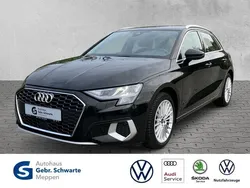 Schwarz Gebraucht 2022 Audi A3 Sportback Advanced Limousine | 23.950 € (Fairer Preis)