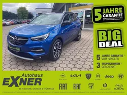 Topas blau/ dach schwarz lackiert Gebraucht 2018 Opel Grandland X Ultimate SUV | 16.490 € (Fairer Preis)