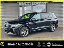 Schwarz (deep black perleffekt) Gebraucht 2024 VW Tiguan Allspace R-line SUV | 41.480 € (Guter Preis)