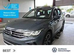 Delfingrau metallic Gebraucht 2022 VW Tiguan Elegance SUV | 32.999 € (Fairer Preis)