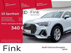 Weiß Gebraucht 2024 Audi Q3 Sportback S-Line SUV | 43.950 € (Fairer Preis)