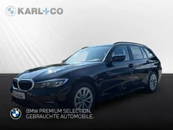 Schwarz Gebraucht 2022 BMW 320e Advantage Kombi | 20.388 € (Guter Preis)