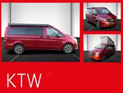 Hyazinthrot metallic (metallic) Gebraucht 2023 Mercedes V220 Marco Polo Van / Kleinbus | 54.888 € (Guter Preis)