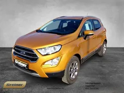 Sika gelb (metallic) Gebraucht 2019 Ford Ecosport Titanium SUV | 13.940 € (Fairer Preis)
