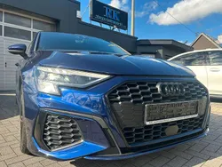 Blau Gebraucht 2023 Audi A3 Sportback S-Line Limousine | 31.700 € (Etwas zu teuer)