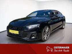 Mythosschwarz Gebraucht 2022 Audi A5 Sportback S-Line Limousine | 38.880 € (Fairer Preis)
