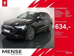 Mythosschwarz Gebraucht 2024 Audi Q8 e-tron S-Line SUV | 68.885 € (Etwas zu teuer)