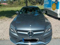 Grau Gebraucht 2017 Mercedes C250 AMG line Coupé | 25.000 € (Fairer Preis)