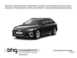 Schwarz Gebraucht 2022 Audi A4 S-Line Kombi | 27.930 € (Fairer Preis)