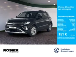 Schwarz / deep black (metallic) Gebraucht 2024 VW T-Cross Life SUV | 22.340 € (Guter Preis)