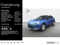Celestial blue metallic Neu 2025 VW T-Roc Life SUV | 40.980 € (Etwas zu teuer)